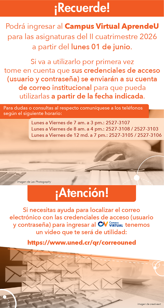 Inicio del segundo cuatrimestre 01 de junio