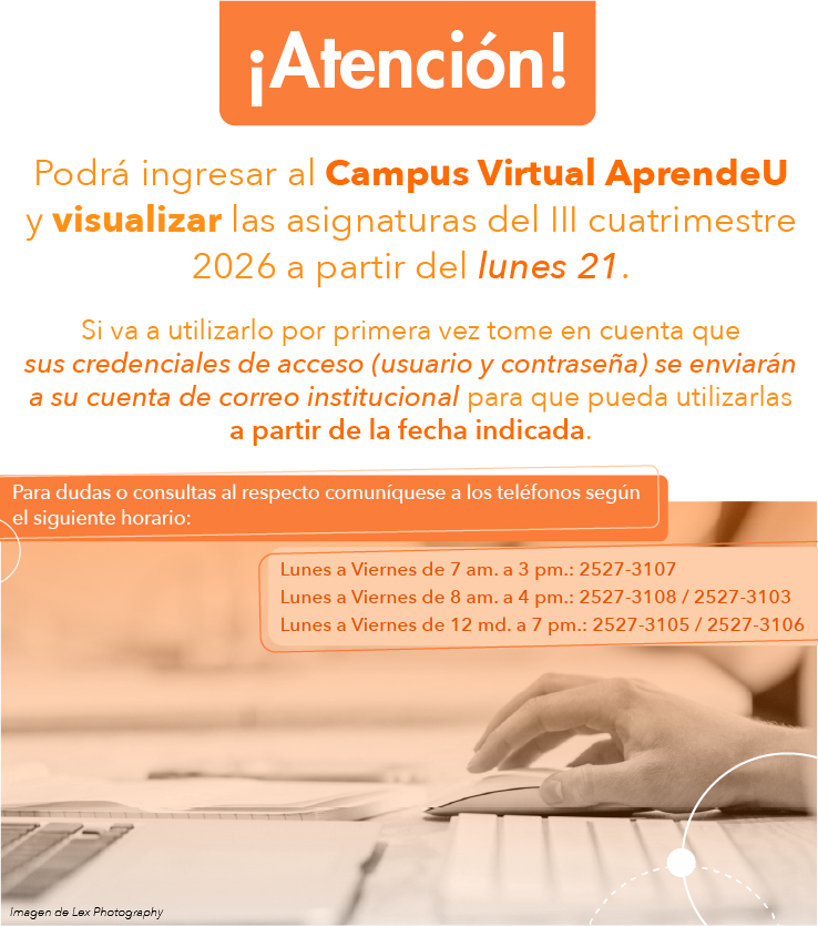Horario de atención de lunes a viernes
De 7 a 3 ext 25273107
De 8 a 4 exts 25273108/25273103
de 12 a 7 exts 25273105 25273106