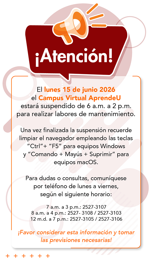 Horario de atención de lunes a viernes
De 7 a 3 ext 25273107
De 8 a 4 exts 25273108/25273103
de 12 a 7 exts 25273105/25273106